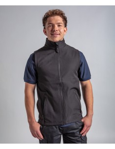 P-RX550-Veste sans manches Softshell Classic double épaisseur 2